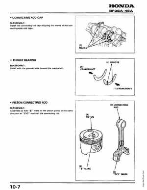 Honda Outboards BF40A/BF50A Service Manual, Page 122