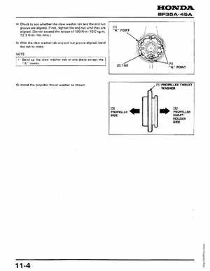 Honda Outboards BF40A/BF50A Service Manual, Page 134