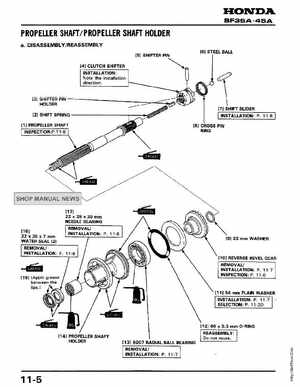 Honda Outboards BF40A/BF50A Service Manual, Page 135