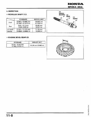 Honda Outboards BF40A/BF50A Service Manual, Page 136