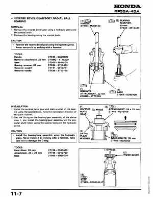 Honda Outboards BF40A/BF50A Service Manual, Page 137
