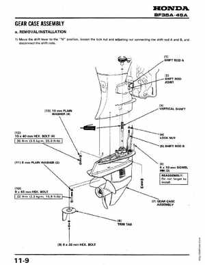Honda Outboards BF40A/BF50A Service Manual, Page 139