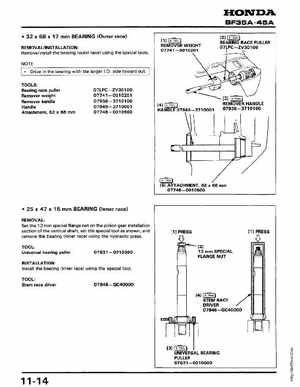 Honda Outboards BF40A/BF50A Service Manual, Page 144