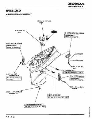 Honda Outboards BF40A/BF50A Service Manual, Page 146