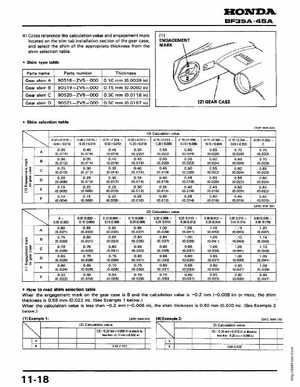 Honda Outboards BF40A/BF50A Service Manual, Page 148