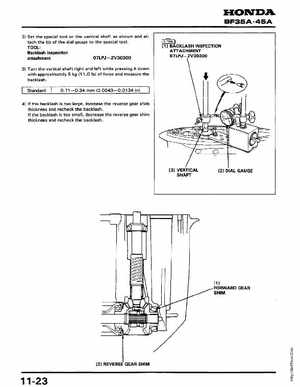 Honda Outboards BF40A/BF50A Service Manual, Page 153