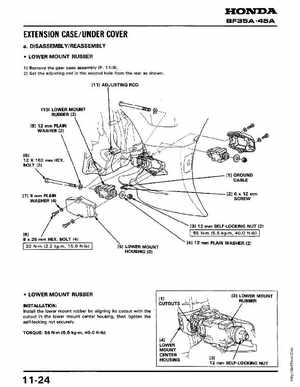 Honda Outboards BF40A/BF50A Service Manual, Page 154