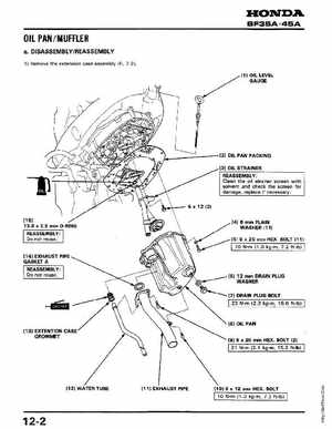 Honda Outboards BF40A/BF50A Service Manual, Page 157