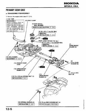 Honda Outboards BF40A/BF50A Service Manual, Page 160