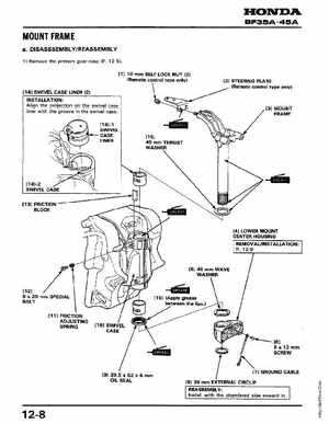 Honda Outboards BF40A/BF50A Service Manual, Page 163