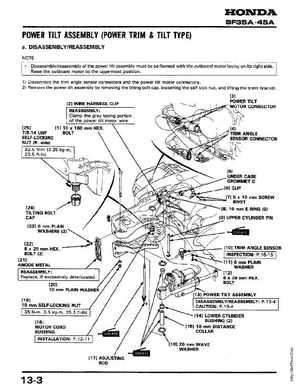 Honda Outboards BF40A/BF50A Service Manual, Page 169