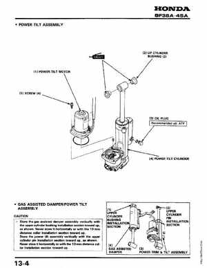 Honda Outboards BF40A/BF50A Service Manual, Page 170