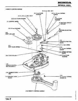 Honda Outboards BF40A/BF50A Service Manual, Page 177