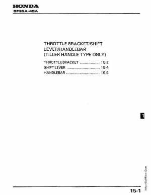 Honda Outboards BF40A/BF50A Service Manual, Page 183