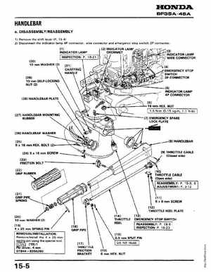 Honda Outboards BF40A/BF50A Service Manual, Page 187