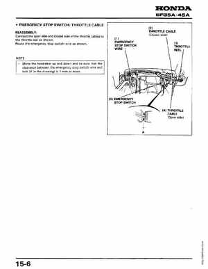 Honda Outboards BF40A/BF50A Service Manual, Page 188