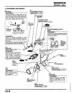 Honda Outboards BF40A/BF50A Service Manual, Page 196
