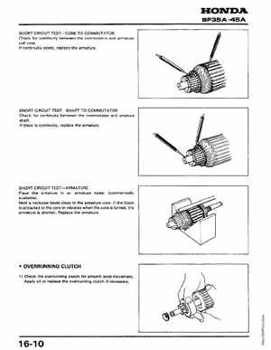 Honda Outboards BF40A/BF50A Service Manual, Page 198