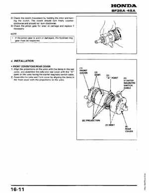 Honda Outboards BF40A/BF50A Service Manual, Page 199