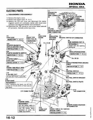 Honda Outboards BF40A/BF50A Service Manual, Page 200