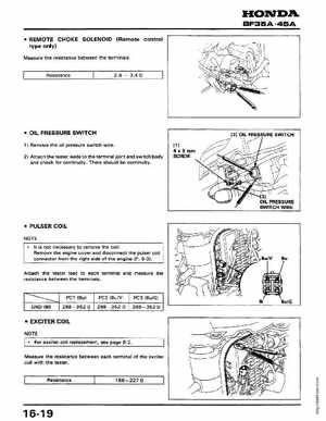 Honda Outboards BF40A/BF50A Service Manual, Page 207