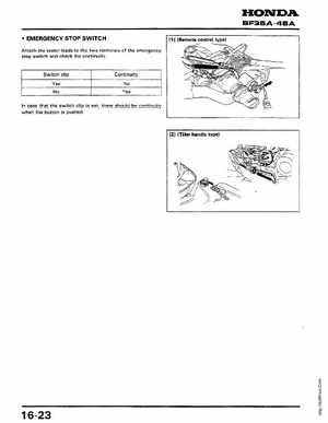 Honda Outboards BF40A/BF50A Service Manual, Page 211