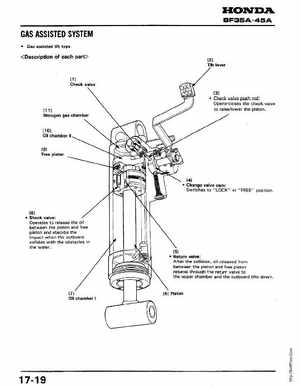 Honda Outboards BF40A/BF50A Service Manual, Page 230