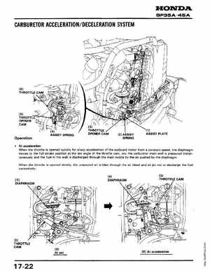 Honda Outboards BF40A/BF50A Service Manual, Page 233
