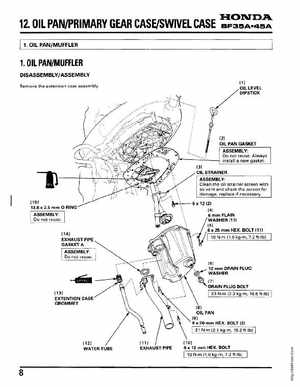 Honda Outboards BF40A/BF50A Service Manual, Page 242