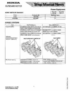 Honda Outboards BF40A/BF50A Service Manual, Page 257