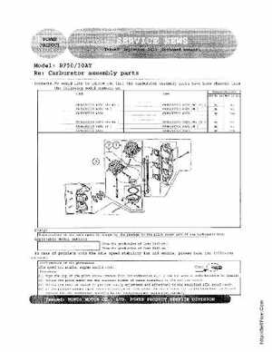 Honda Outboards BF40A/BF50A Service Manual, Page 260
