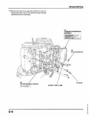 Honda Outboards BF40A/BF50A Service Manual, Page 322