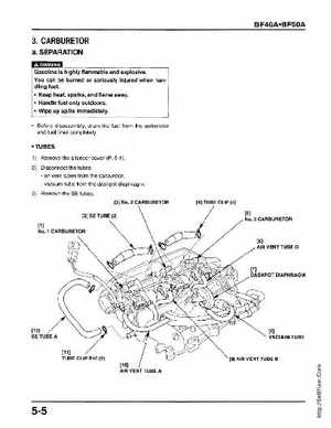 Honda Outboards BF40A/BF50A Service Manual, Page 323