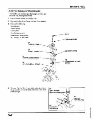 Honda Outboards BF40A/BF50A Service Manual, Page 325