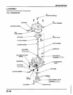 Honda Outboards BF40A/BF50A Service Manual, Page 332