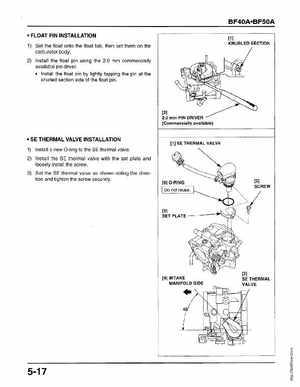 Honda Outboards BF40A/BF50A Service Manual, Page 335