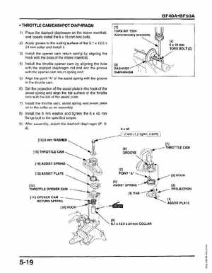Honda Outboards BF40A/BF50A Service Manual, Page 337