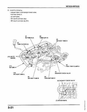 Honda Outboards BF40A/BF50A Service Manual, Page 339