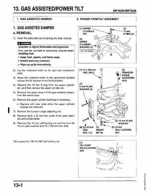 Honda Outboards BF40A/BF50A Service Manual, Page 347
