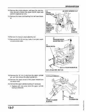 Honda Outboards BF40A/BF50A Service Manual, Page 353