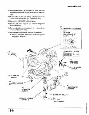Honda Outboards BF40A/BF50A Service Manual, Page 354