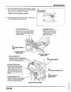 Honda Outboards BF40A/BF50A Service Manual, Page 356