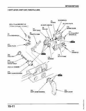 Honda Outboards BF40A/BF50A Service Manual, Page 368