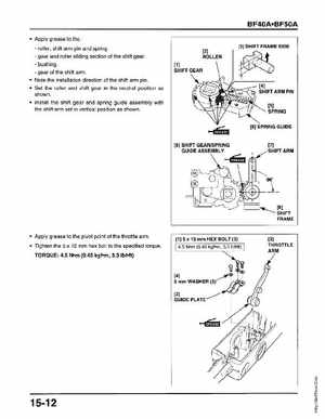 Honda Outboards BF40A/BF50A Service Manual, Page 369