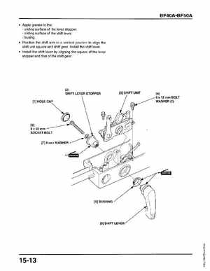 Honda Outboards BF40A/BF50A Service Manual, Page 370