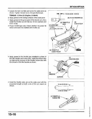 Honda Outboards BF40A/BF50A Service Manual, Page 373