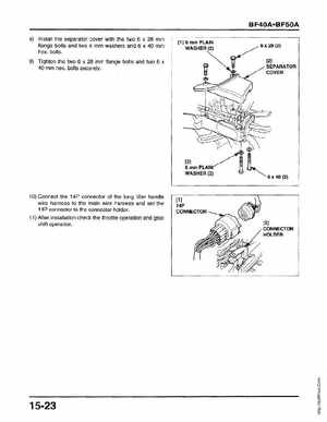 Honda Outboards BF40A/BF50A Service Manual, Page 380