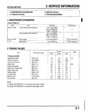 Honda Outboards BF40A/BF50A Service Manual, Page 393