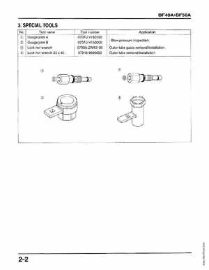 Honda Outboards BF40A/BF50A Service Manual, Page 394