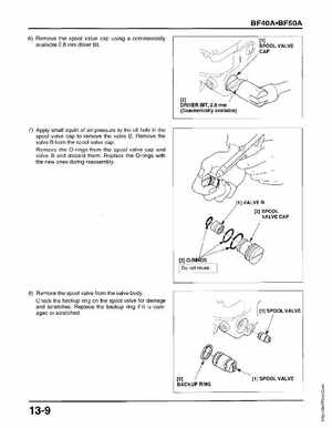 Honda Outboards BF40A/BF50A Service Manual, Page 408